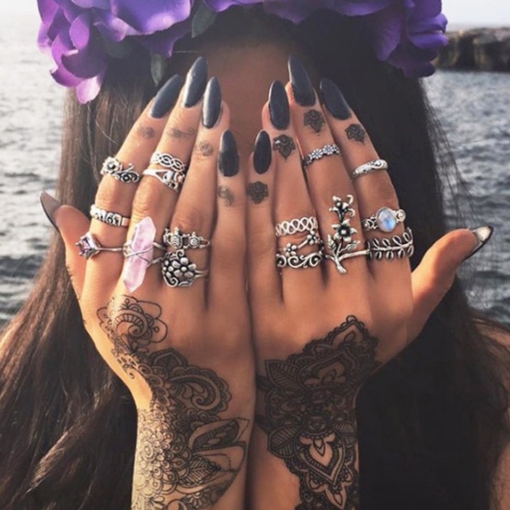 NEW 13pc Ring gemstone SETS!